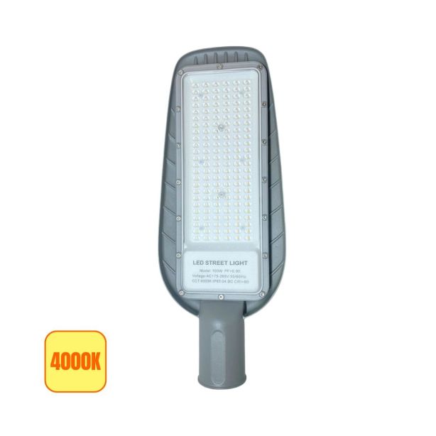 Armatura Stradale LED 100W 4000K IP65 70x130° CRI80 Chip Osram - Osram