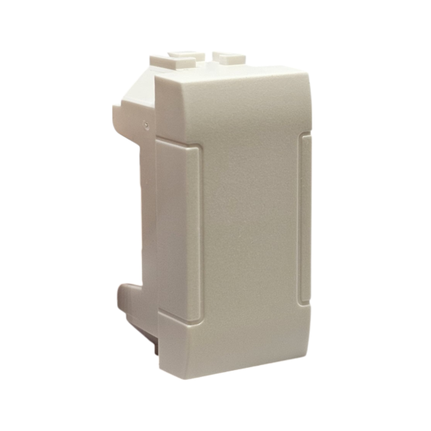 Tasto Copriforo Falso Polo Bianco TOT-40000-B Compatibile Living Light