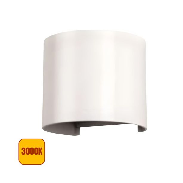 Lampada LED da Muro 5W VT-756-W IP65 Doppio LED COB 3000K V-TAC