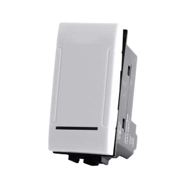 Interruttore Basculante 16A Bianco TOT-801-B Compatibile Living Light