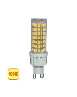 Lampadina LED G9 10W Luce Naturale 4000K 900lm 270° - EcoLight
