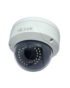 Telecamera IP Dome 4MP 4mm IR 30m PoE IP67 H.265+ da Esterno - HiLook