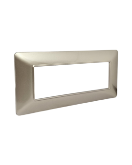 Placca 6 Posti Sabbia TOT-M8007-6 Compatibile Matix - Tot Electric