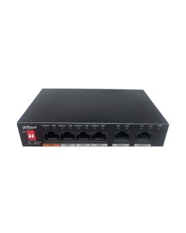 Switch Desktop a 6 Porte Gestito via Cloud con 4 Porte PoE - Dahua