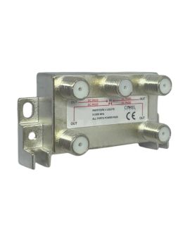 Partitore Connettore F 4 Uscite 5‑2400 MHz Classe A - Corel