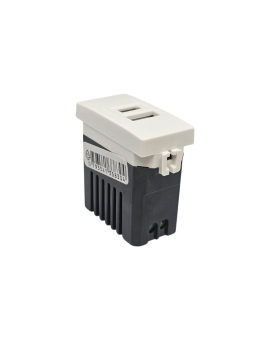Presa Doppia USB-A + USB-C 5V 2.4A Compatibile Matix - Tot Electric