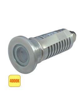 Faretto LED Calpestabile Ø32mm 3W 4000K IP67 Alluminio - Intec