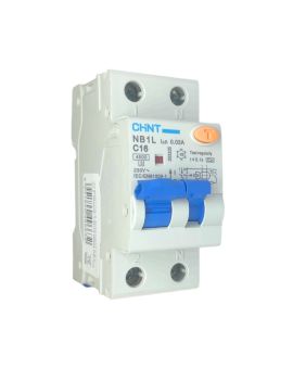 Magnetotermico Differenziale 2 Moduli 16A 30mA 4.5kA Curva C - Chint