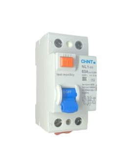 Differenziale Puro 2 Moduli 63A 30mA 6kA Tipo AC - Chint