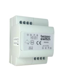 Trasformatore 24V 40VA Modulare 3 Moduli DIN IP20 - TecnoSwitch