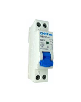 Magnetotermico 1 Modulo 1P+N 25A 4,5kA Curva C - CHINT