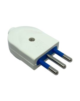 Spina Volante 2P+T 10A Bianca - FAEG