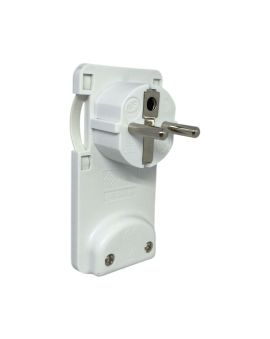 Spina Schuko 16A+T Bianca 250V IP20 da Assemblare FG28519 - FAEG