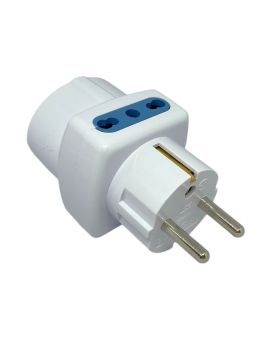 Adattatore Triplo Bianco 2P+T 16A 250V IP20 FG28514 - FAEG