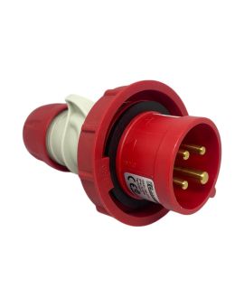 Spina Mobile Dritta 16A 3P+T 380-415V IP67 - Elettrocanali