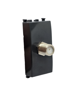 Presa SAT Satellitare Compatibile Vimar Plana Antracite - Tot Electric