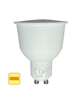 Lampadina LED GU10 10W Luce Naturale 4000K 1200 Lumen 110° - Osram