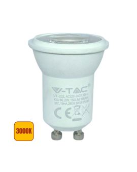 Lampadina LED SMD GU10 MR11 2W Luce Calda 3000K 150lm 38° - V-TAC