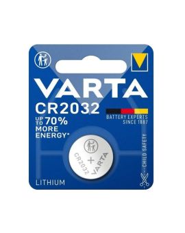 Batteria a Bottone CR2032 3V al Litio +70% di Energia - Varta 