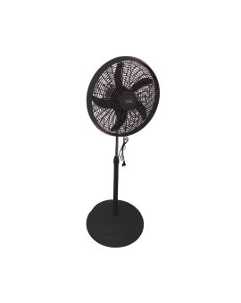 Ventilatore a Piantana Nero 130xØ50cm 75W 5 Pale - Coveri