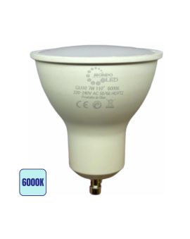 Lampadina LED GU10 7W 6000K 700lm 110° Luce Fredda SMD Classe A