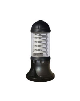 Palo da Terra E27 Sauro 500 IP55 Nero 50cm Da Esterno - Fumagalli