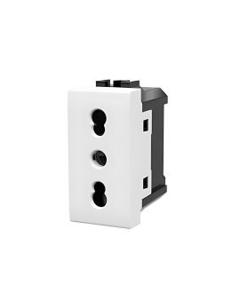 Presa Bivalente 10/16A 250V Bticino N4180 Living Light Bianca