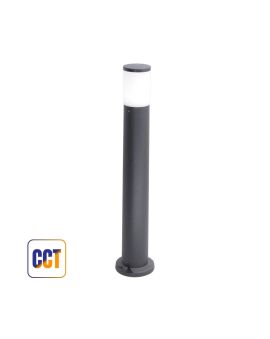 Palo da Giardino LED Amelia 800 80cm E27 CCT 8,5W 920lm Nero IP65
