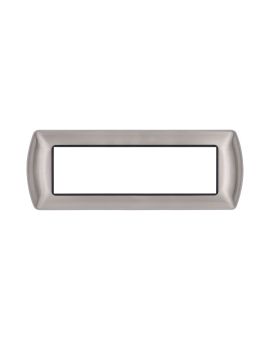 Placca 7 Posti Argento Satinato TOT-8807-T5 per Living International
