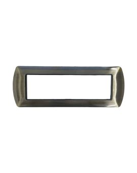 Placca 7 Posti Bronzo Spazzolato TOT-8807-T-09 Living International
