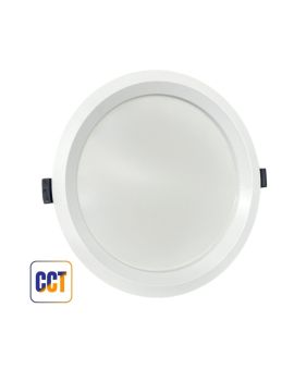 Pannello LED CCT 40W 5600lm Ø225mm UGR<17 IP54 - Olizon