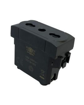 Presa Bivalente 10A 250V TOT-818-N Compatibile Living International