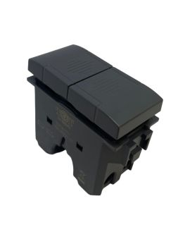 Pulsante Doppio Interbloccato 10A TOT-827-N per Living International