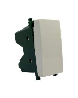 Pulsante Unipolare 10A 250V Bianco TOT-605-B Compatibile Vimar Plana