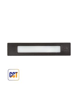 Segnapasso LED R7s 10,5W Nina 270 CCT IP55 Nero Dimmerabile Fumagalli