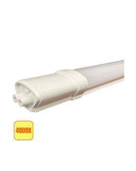 Tubo LED Prismatico 45W 150cm IP65 Plafoniera Non Raccordabile - 4000K