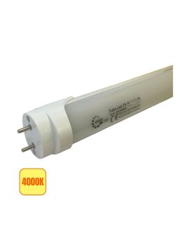 Tubo LED T8 Opaco 9W 4000K 60cm Bilaterale 910lm - Asia LED