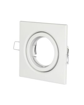 Portafaretto Orientabile Quadrato GU10/MR16 Incasso VT-7227-3472