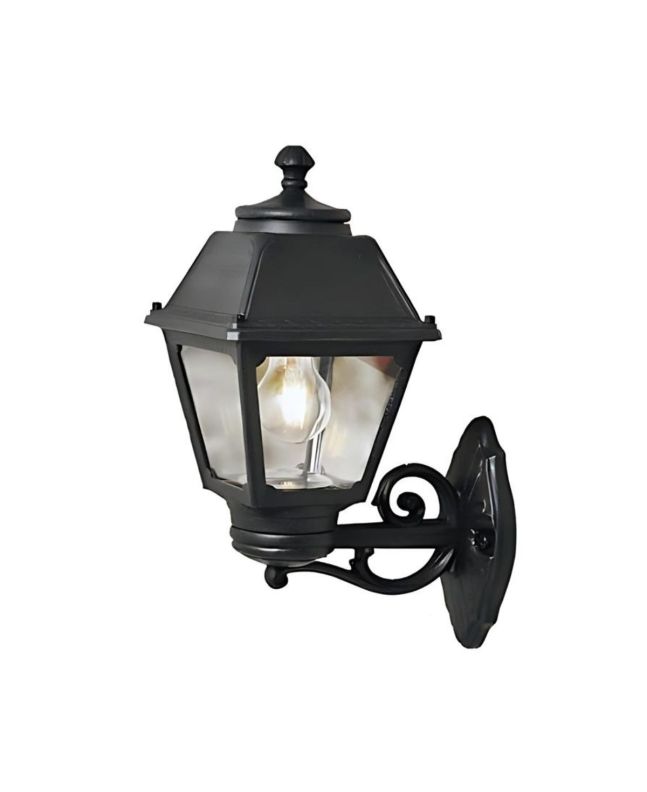 Applique Esterno E27 IP55 Nero Up & Down Bisso/Mary - Fumagalli