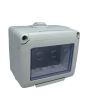 Contenitore Stagno 3 Moduli IP55 con Portella GW27043 - Gewiss