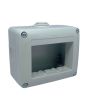 Contenitore 3 Moduli IP40 Parete Ø23 Sfondabili GW27003 - Gewiss