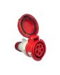 Spina Mobile Dritta 16A 3P+N+T 240/415V IP67 - Elettrocanali 
