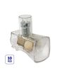Morsetti Unipolari 10mm² 10 Pezzi 750V 57A Made in Italy - FAEG