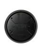 Plafoniera LED Umberta 2xE27 IP66 Nera Opale ⌀350mm - Fumagalli