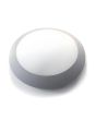 Plafoniera LED Umberta 2xE27 IP66 Grigia Opale ⌀350mm - Fumagalli