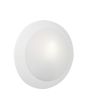 Plafoniera LED Umberta 2xE27 IP66 Bianca Opale ⌀350mm - Fumagalli