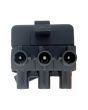 Set 100x Spine Mazzeri 16A 220-250V 3500W IP20 Nero - Friggeri