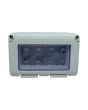 Contenitore Stagno 4 Moduli IP55 con Portella GW27044 - Gewiss