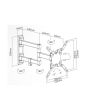 Supporto TV Full Motion 13-42″ Extra Slim - Superior