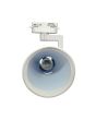 Portafaretto LED E27 Ø115mm Bianco per Binario Monofase - Led Italia